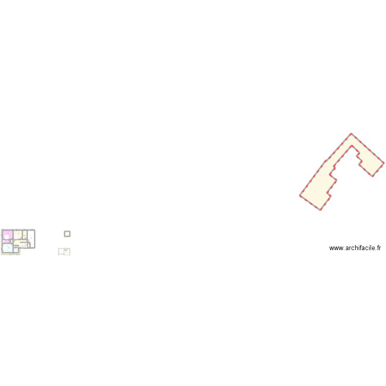 Vic final. Plan de 52 pièces et 1420 m2