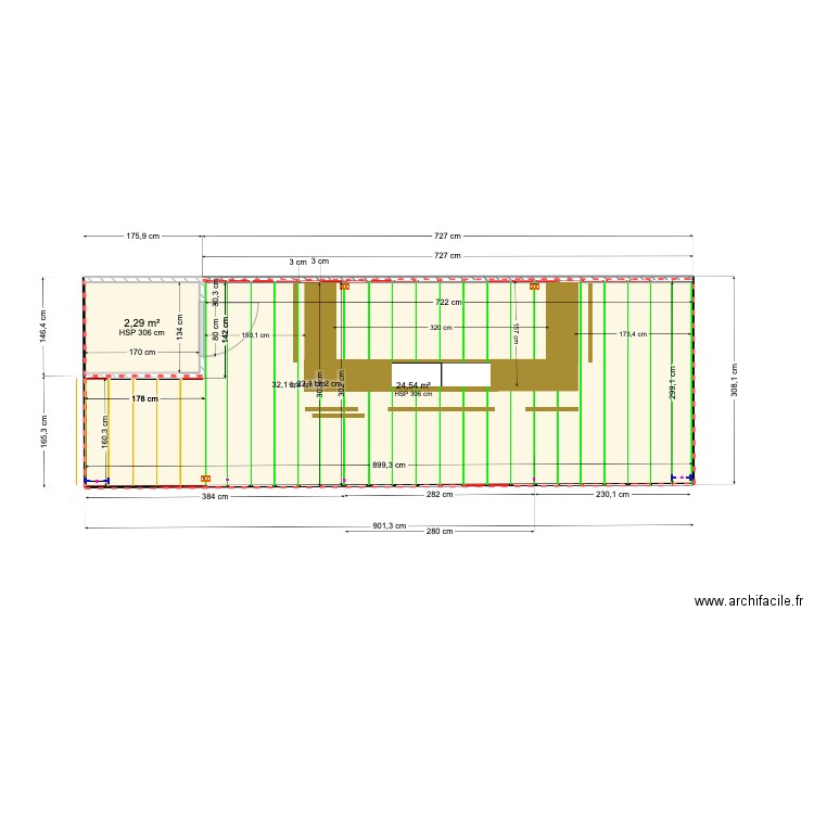 SILMO 2024. Plan de 2 pièces et 27 m2