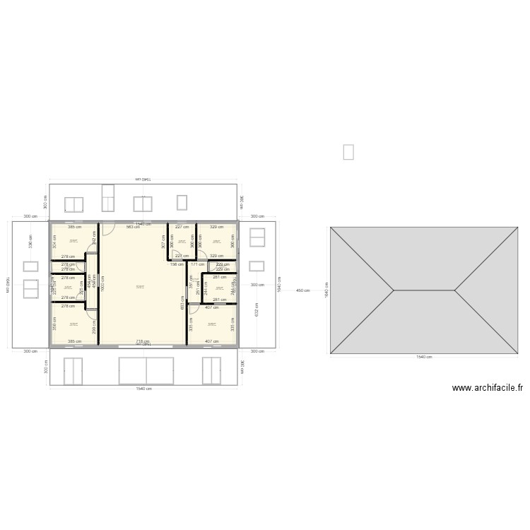 MA MAISON. Plan de 12 pièces et 149 m2