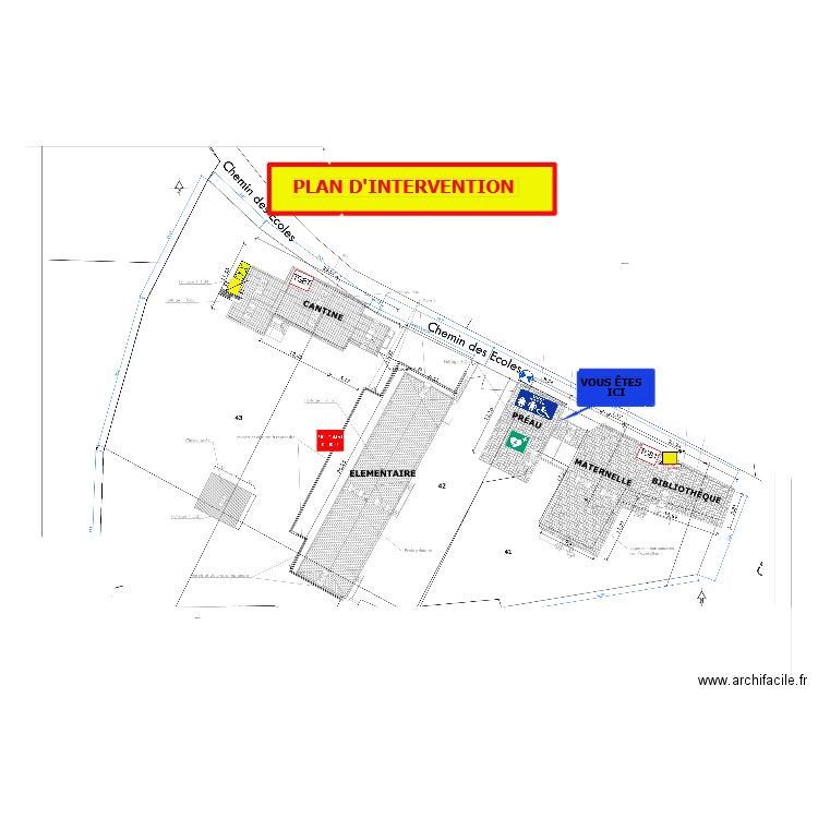 STMARTIAL REBIS. Plan de 8 pièces et 1984 m2