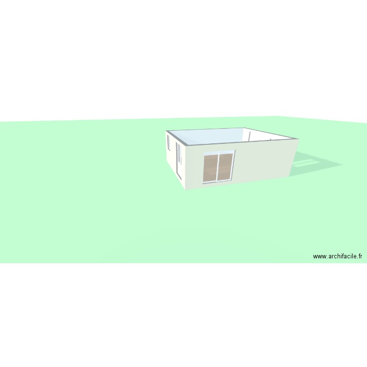 lesigny. Plan de 1 pièce et 41 m2