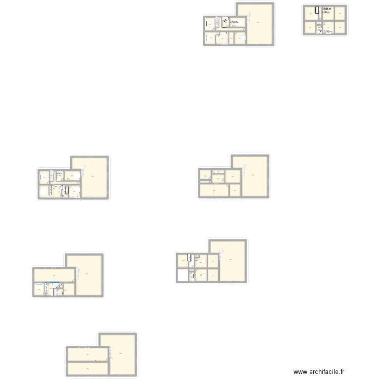 maison soual. Plan de 51 pièces et 1295 m2