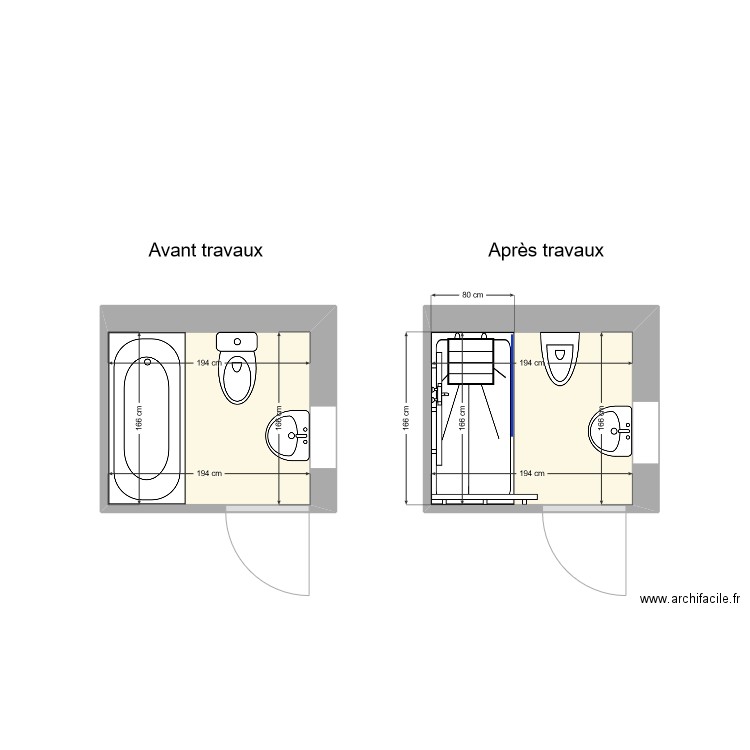 FERREIRA Joaquim. Plan de 2 pièces et 6 m2