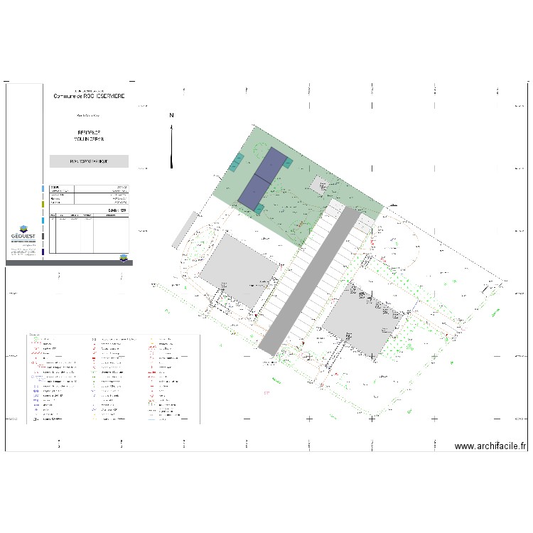 ROCHESERVIERE . Plan de 0 pièce et 0 m2