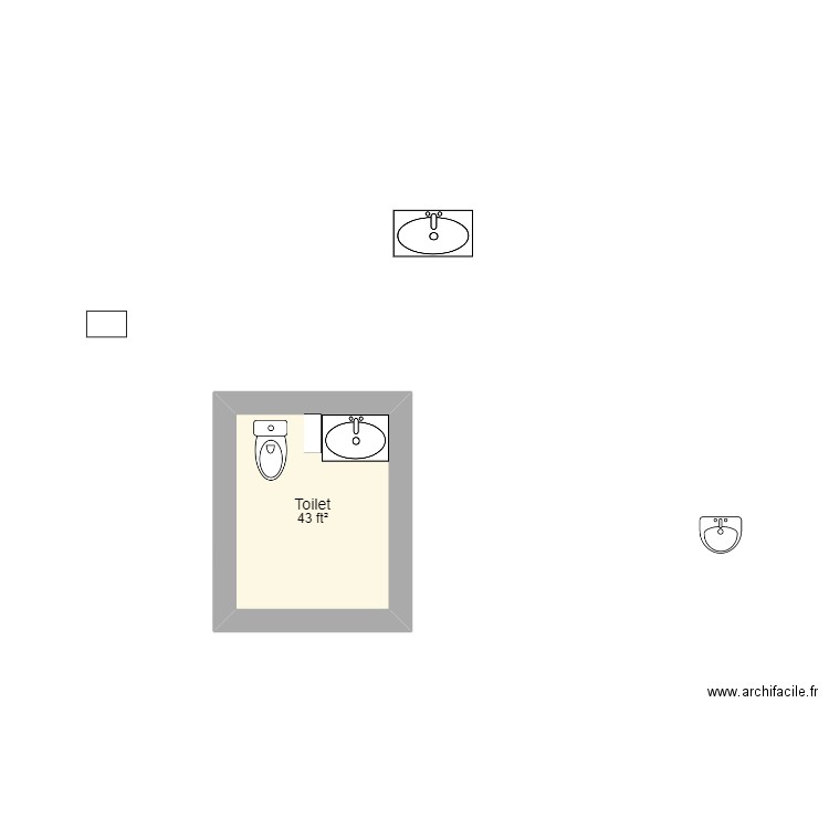 Salle de bain STA. Plan de 0 pièce et 0 m2