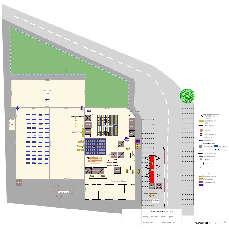 RASp25 - RIBA ROJA 2. Plan de 5 pièces et 2699 m2