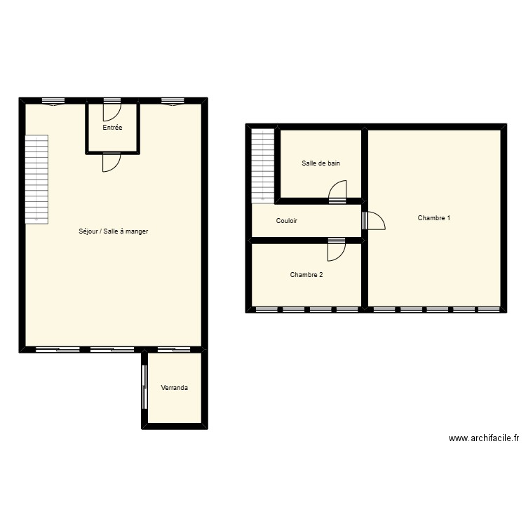 Test. Plan de 7 pièces et 181 m2