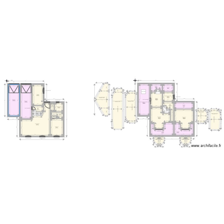 Ml24015139 Fernandes Lionel. Plan de 23 pièces et 244 m2