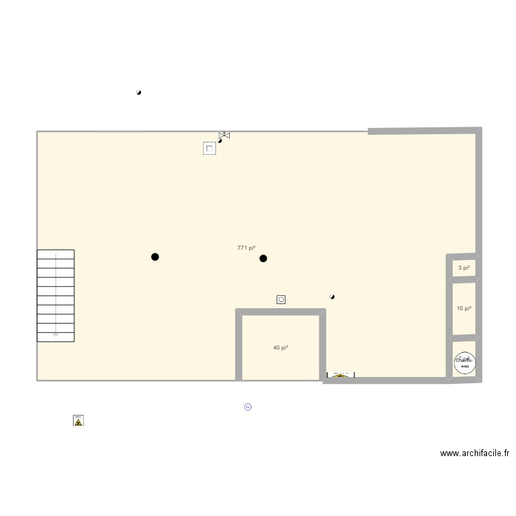 Maintenant. Plan de 5 pièces et 77 m2