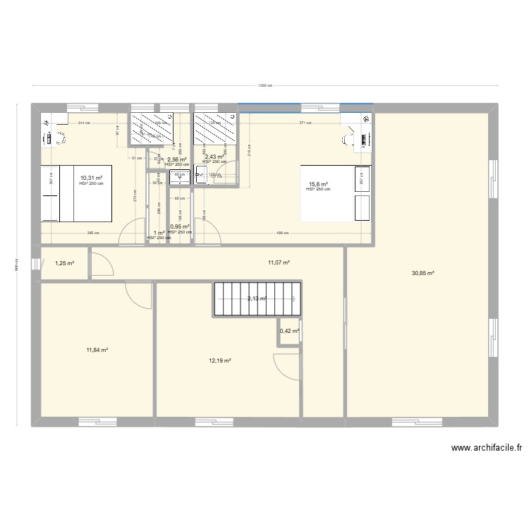 perols lory 4. Plan de 13 pièces et 103 m2