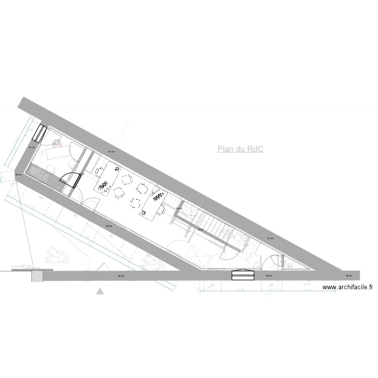 96 ARMATAN R+1. Plan de 0 pièce et 0 m2