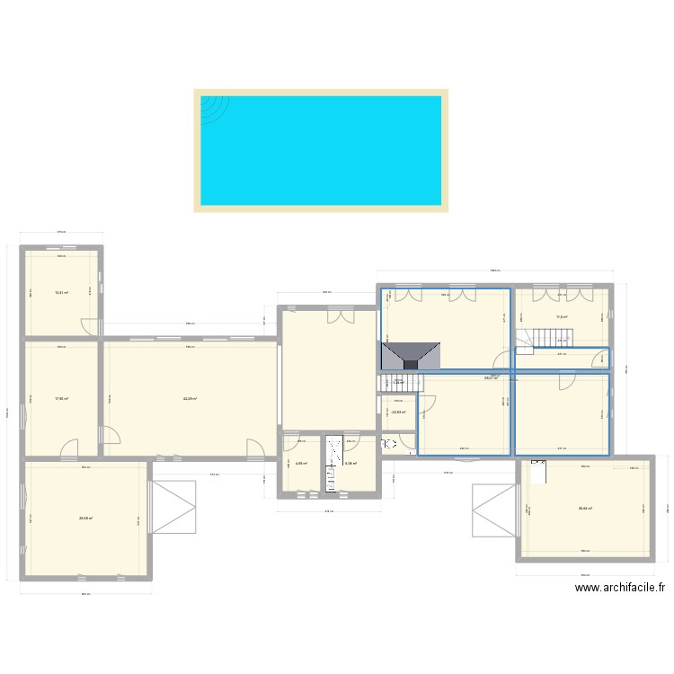 Mirandol V3 02022025. Plan de 11 pièces et 214 m2