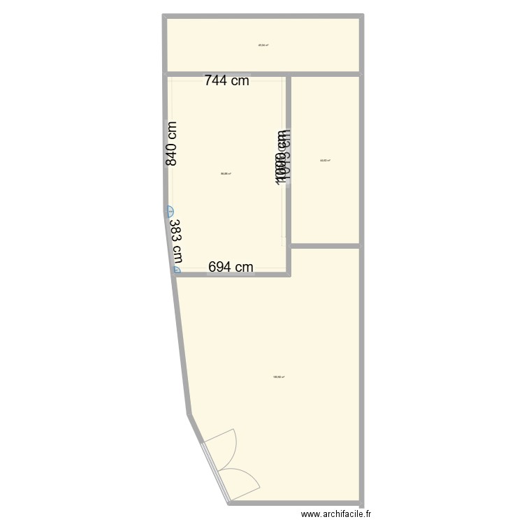 Maison Taillades. Plan de 4 pièces et 323 m2