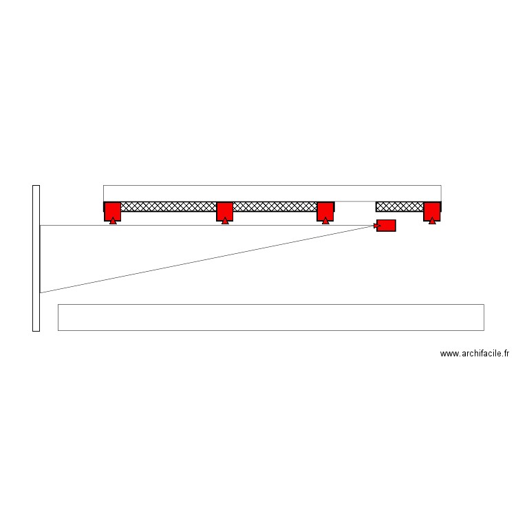 projection latérale Gunvor 1. Plan de 0 pièce et 0 m2