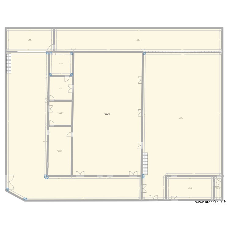 baraka. Plan de 11 pièces et 1084 m2