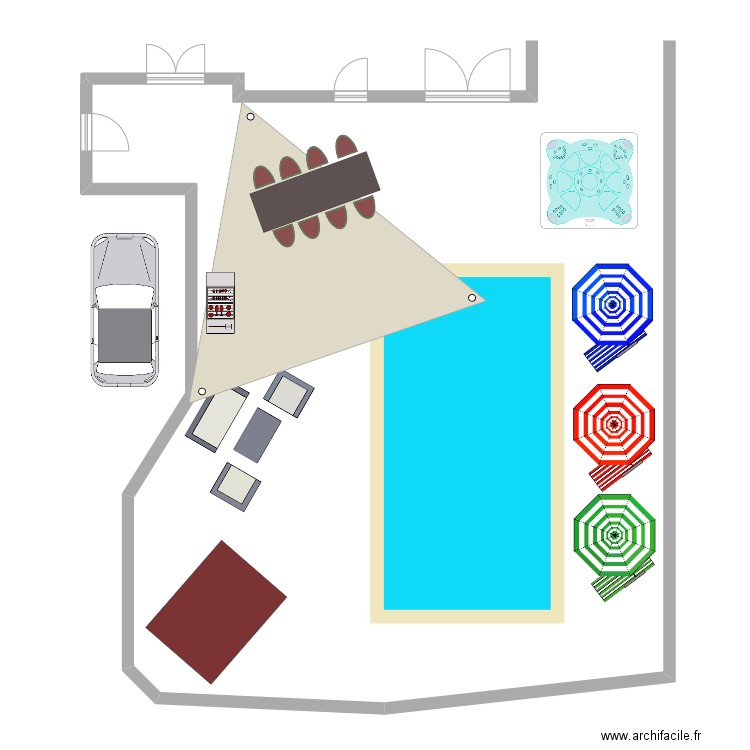 maison d3. Plan de 0 pièce et 0 m2