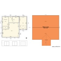 PLAN DE MASSE Pavillon 2 chambres 