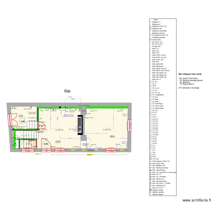 Membrey 26. Plan de 30 pièces et 241 m2