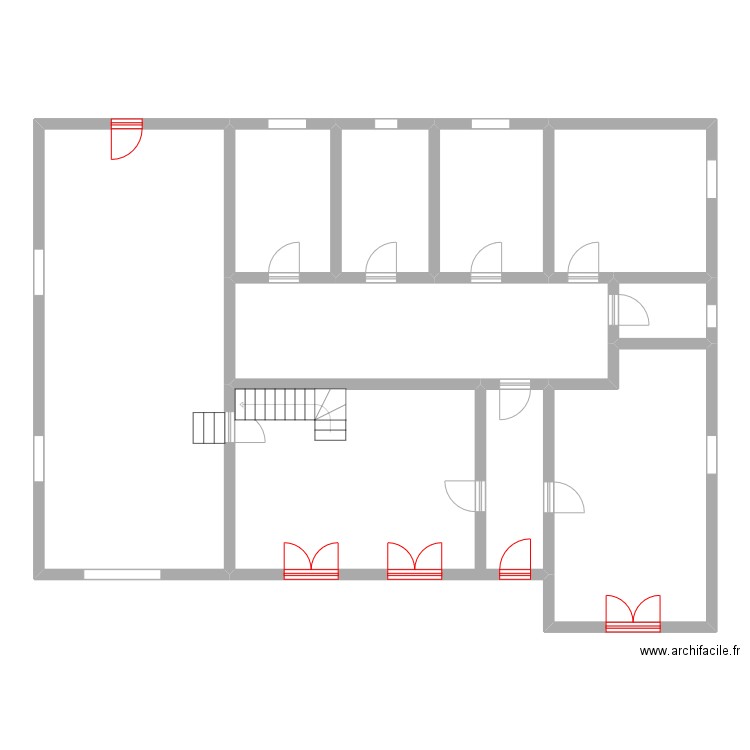 MARTI. Plan de 9 pièces et 188 m2