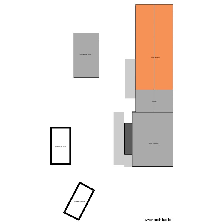 École Jacques Brel Herrin toiture. Plan de 18 pièces et 335 m2