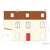 DP4 PLAN arrière maison  après travaux