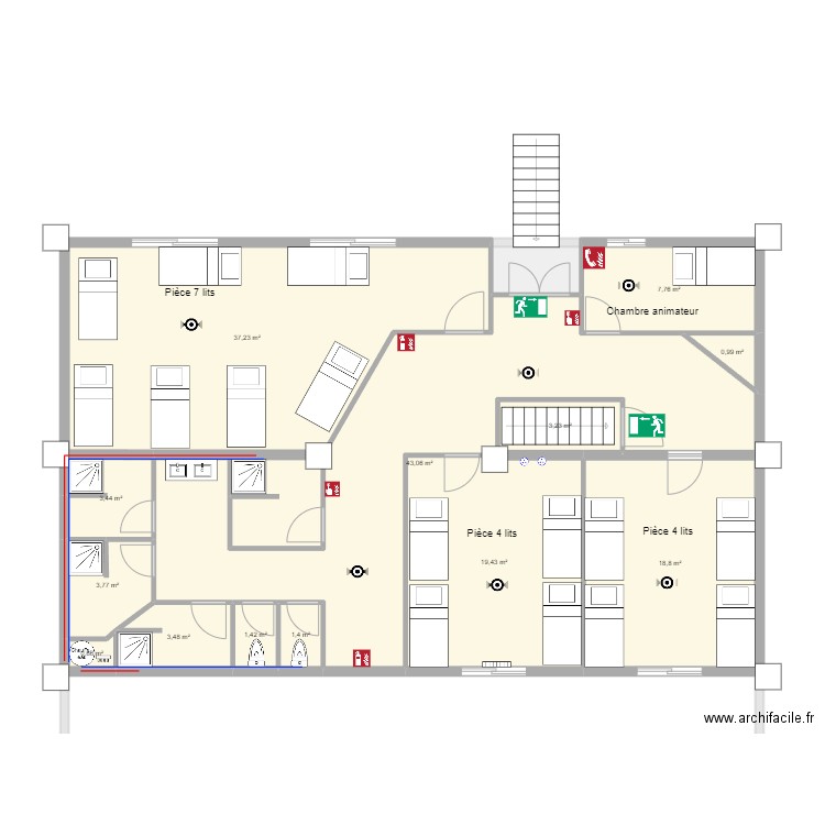 ajout petit manege ter 2. Plan de 18 pièces et 686 m2