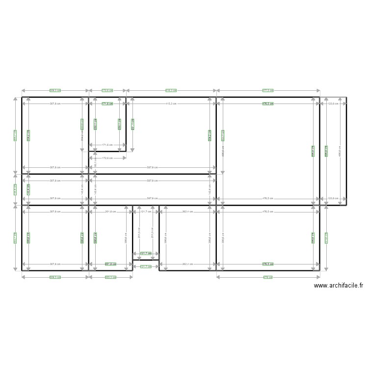 edwin. Plan de 12 pièces et 115 m2