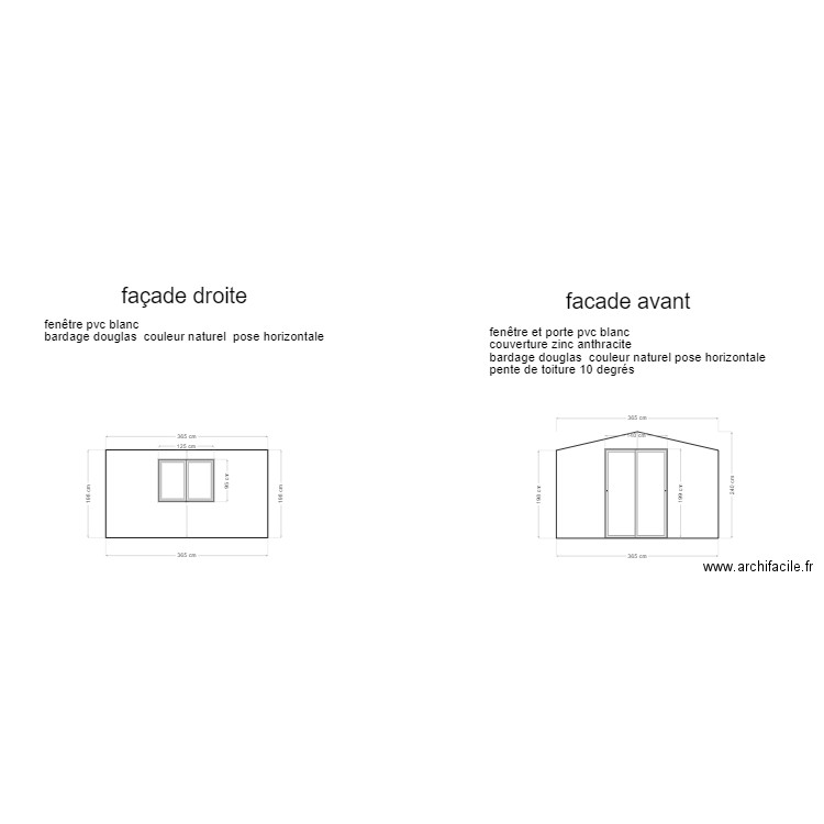 facade avant. Plan de 0 pièce et 0 m2