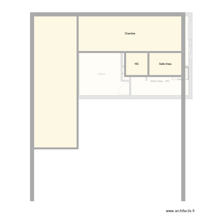 Segnum appartement RITTER. Plan de 9 pièces et 94 m2