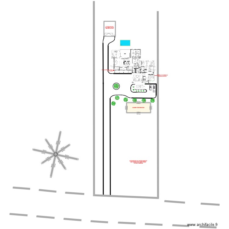 VERSION ROSE 7888888. Plan de 1 pièce et 109 m2