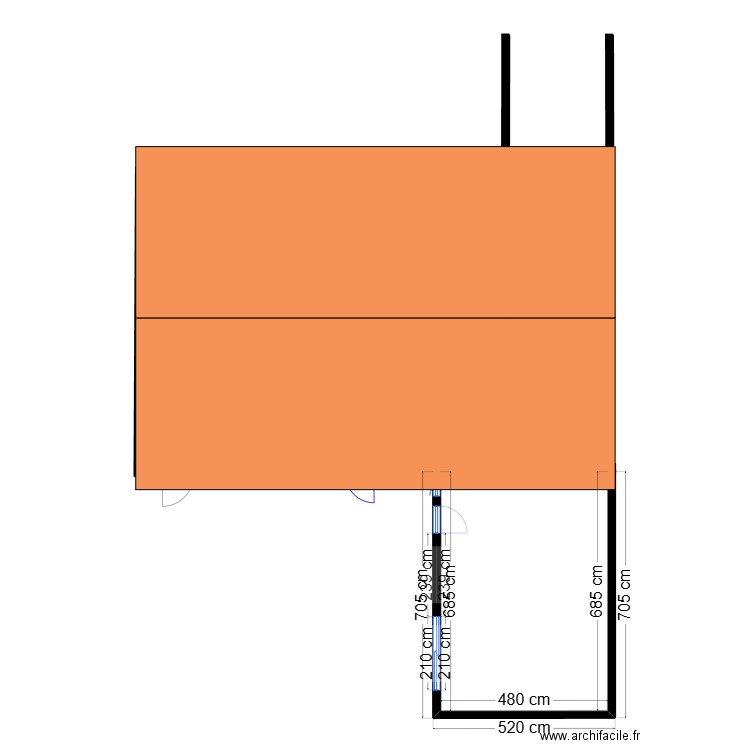 DP 5. Plan de 0 pièce et 0 m2