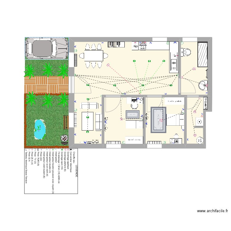 amb 2. Plan de 5 pièces et 28 m2