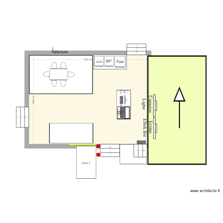 Contrôle imprégnation 2. Plan de 1 pièce et 41 m2