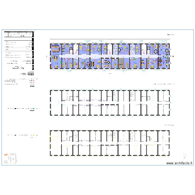 R+2 MOBILIER - V3. Plan de 0 pièce et 0 m2