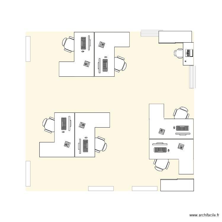 Salle reunion. Plan de 0 pièce et 0 m2