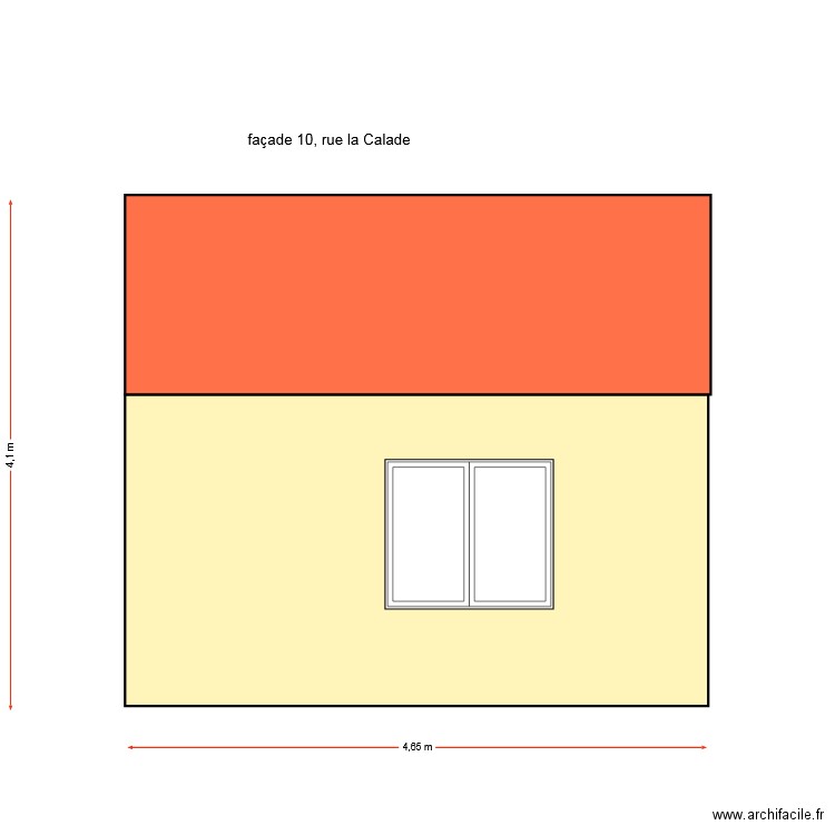 face calade Auriane2. Plan de 0 pièce et 0 m2