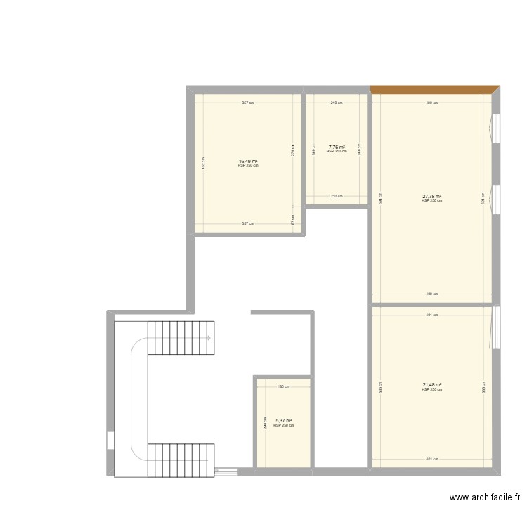 Kerkour 3.3. Plan de 5 pièces et 79 m2