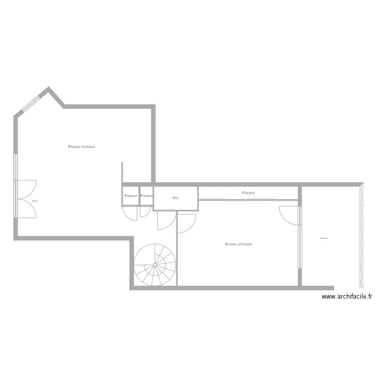 Joint R0. Plan de 6 pièces et 133 m2