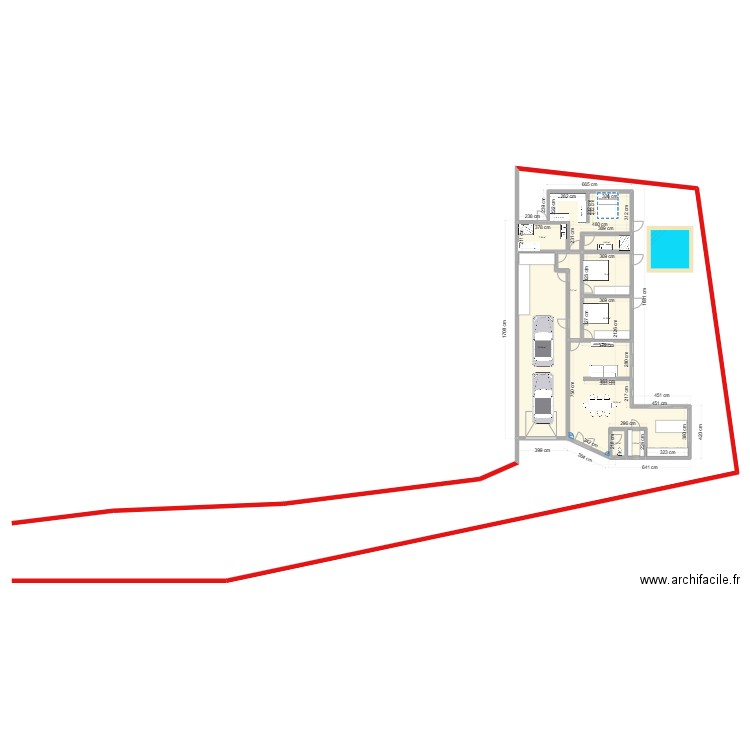 ANIANE V4. Plan de 10 pièces et 171 m2