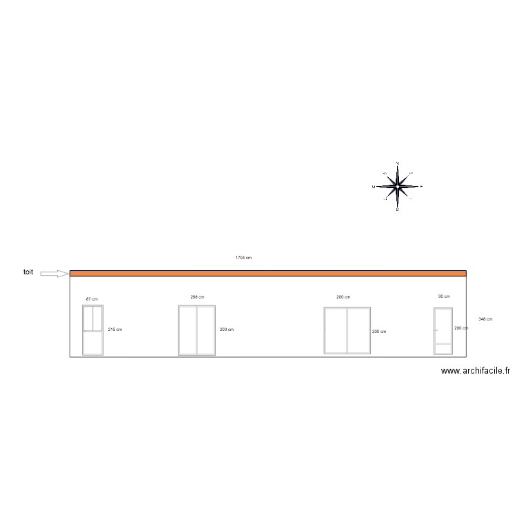 plan de coupe façade avec agrandissement fenêtre 2 12 24 1. Plan de 0 pièce et 0 m2