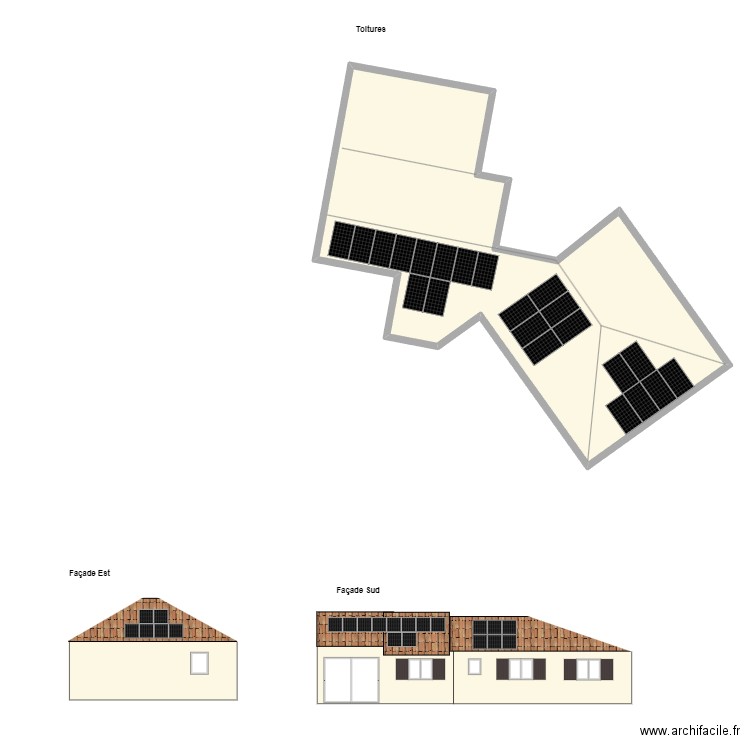 DELEPIERRE. Plan de 1 pièce et 154 m2