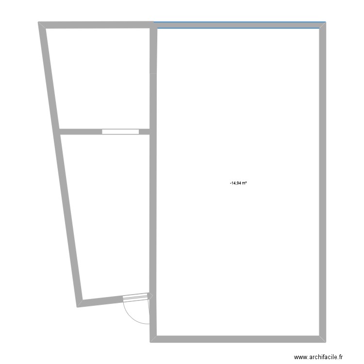 Mauguio haut. Plan de 1 pièce et 82 m2