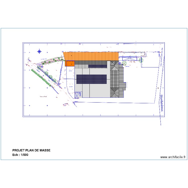 Plan BP 224 panneaux solaires installation possible 3. Plan de 0 pièce et 0 m2