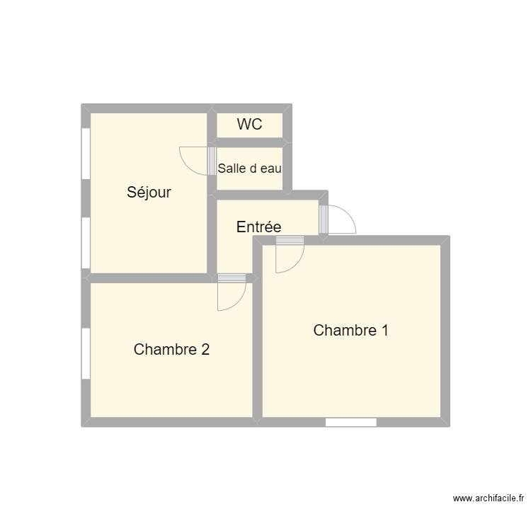 2409 VILLAIN R+1 3. Plan de 6 pièces et 11 m2