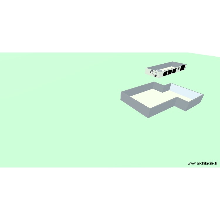 garage1. Plan de 5 pièces et 478 m2