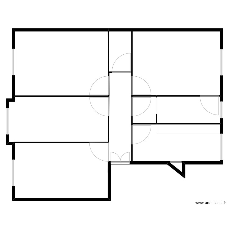 Lahere1. Plan de 6 pièces et 522 m2