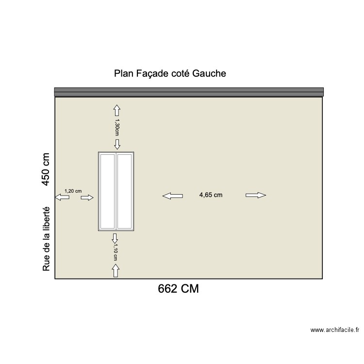 mam coté gauche. Plan de 0 pièce et 0 m2