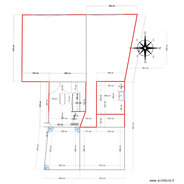 Appart Grenoble. Plan de 19 pièces et 136 m2