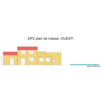 DP2- plan de masse -OUEST-  piscine Aprés