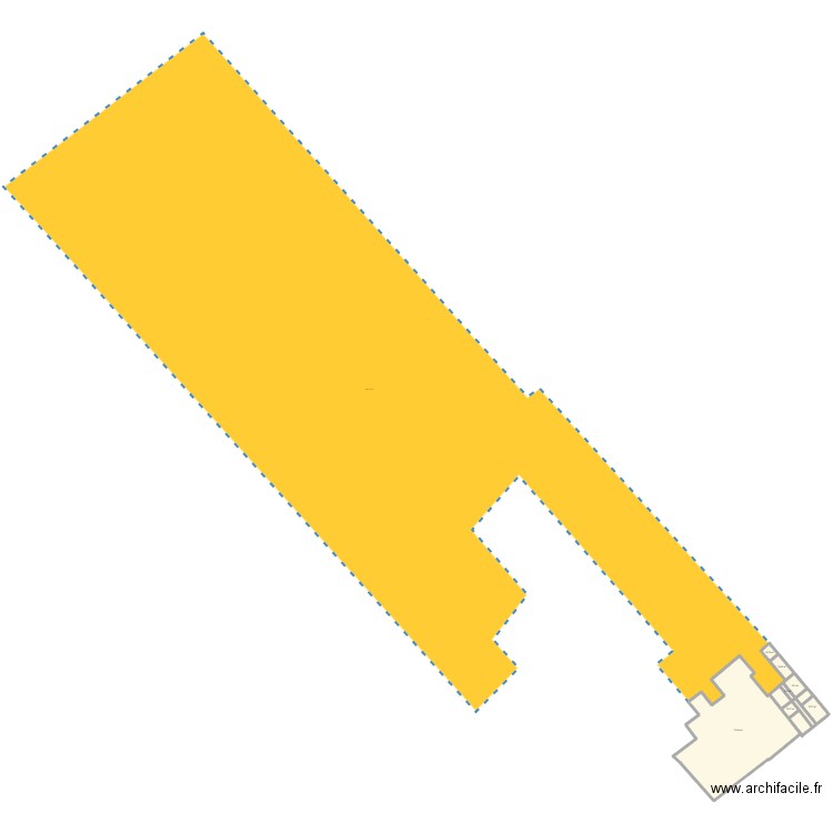 maison essai cadastre. Plan de 7 pièces et 815 m2